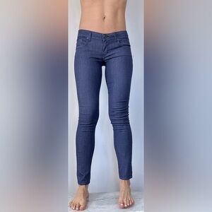 DYLAN GEORGE WOMEN LOW RISE CARA SKINNY BLUE JEANS SIZE 28